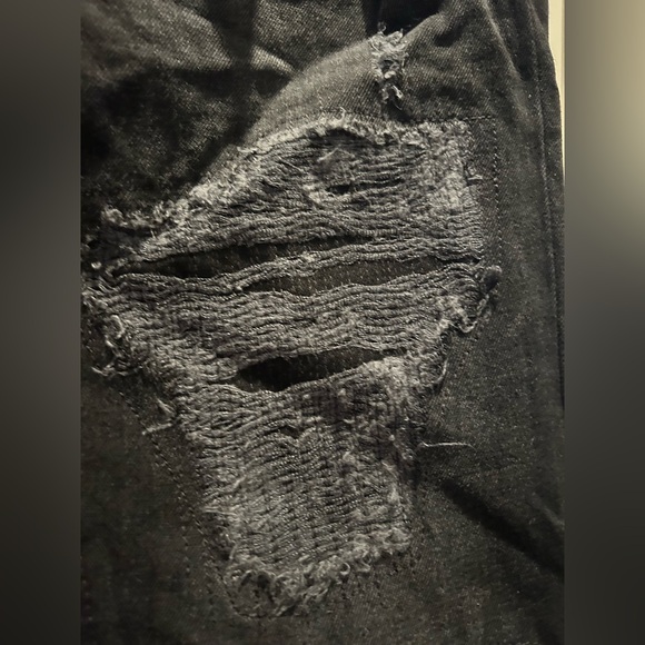 FOREVER 21 Distressed Mid Rise Slim Leg Mens Jeans 31 NWT - Picture 4 of 8